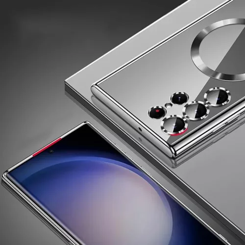 Samsung Galaxy S26 Ultra Arany Techsuit - Luxus Kristály MagSafe tok-5949419345485 2 kép