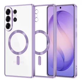 Samsung Galaxy S26 Ultra Világos Lila Techsuit Luxus Kristály MagSaf-5949419345478 1 kép