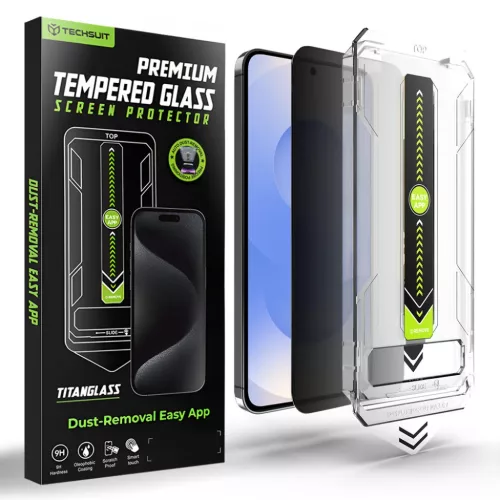 Samsung Galaxy S26 Techsuit - [Fingerprint Unlock Compatible] TitanGla-5949419346369 1 kép