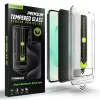 Samsung Galaxy S26 Plus Techsuit - [Ujjlenyomat-olvasó kompatibilis] TitanGlass CrystalHD - Privacy üvegfólia