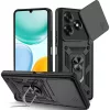 Honor X5c Plus Techsuit CamShield Series - Fekete tok