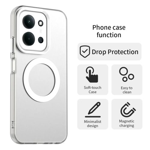 Xiaomi Redmi 15C 4G / Redmi 15C 5G White Techsuit - CandyCase MagSafe -5949419346727 5 kép