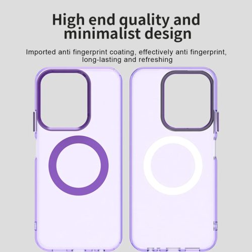 Xiaomi Redmi 15C 4G / Redmi 15C 5G Purple Techsuit CandyCase MagSafe t-5949419346697 4 kép