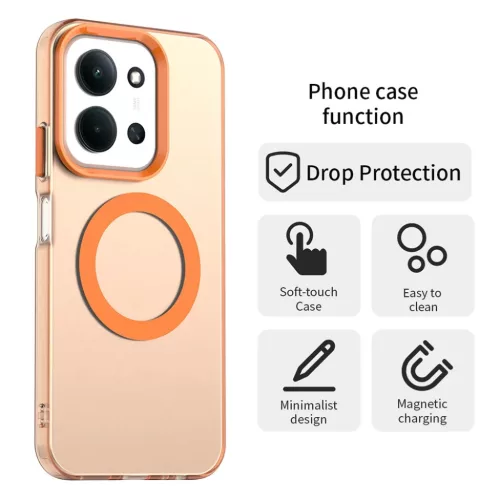Xiaomi Redmi 15C 4G / Redmi 15C 5G Techsuit CandyCase MagSafe Narancss-5949419346680 4 kép