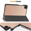 Samsung Galaxy Tab A11 / A9 Rose Gold Techsuit FoldPro tok-5949419346666 6 kép