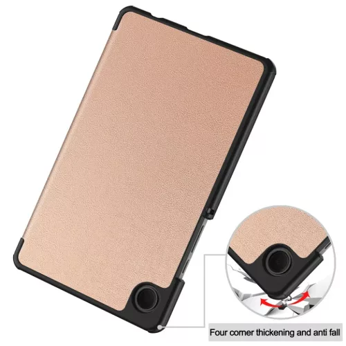Samsung Galaxy Tab A11 / A9 Rose Gold Techsuit FoldPro tok-5949419346666 7 kép