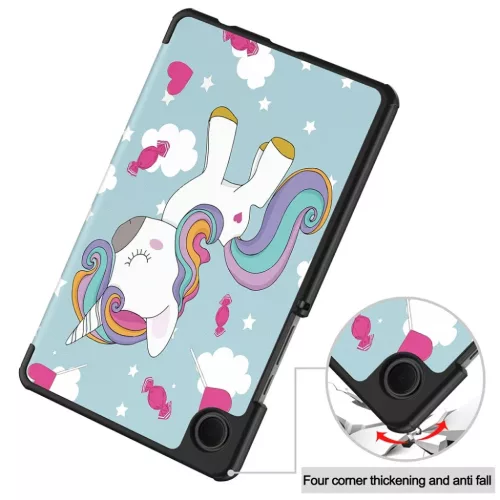 Samsung Galaxy Tab A11 / A9 Techsuit - FoldPro - Unicorn tok-5949419346635 4 kép