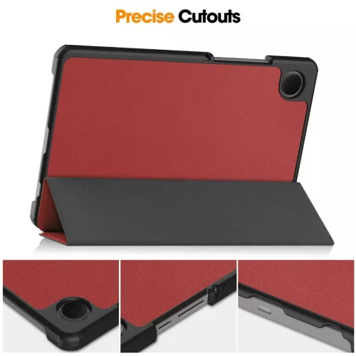 Samsung Galaxy Tab A11 / A9 Piros Techsuit - FoldPro tok-5949419346574 2 kép