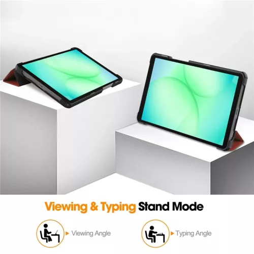 Samsung Galaxy Tab A11 / A9 Piros Techsuit - FoldPro tok-5949419346574 5 kép