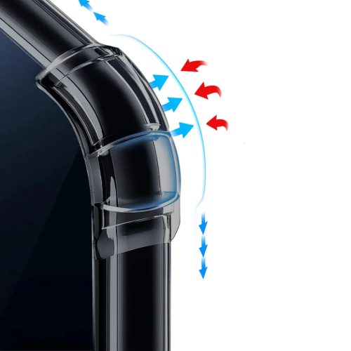 Honor X5c Plus Techsuit ütésálló átlátszó szilikon tok - Tiszta-5949419346772 2 kép