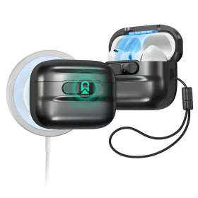 Apple AirPods Pro 3 Fekete ESR Pulse Magnetic FlickLock tok