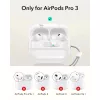 Apple AirPods Pro 3 Fehér ESR Pulse Magnetic FlickLock tok-4894240292136 2 kép