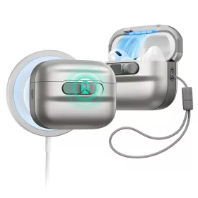   Apple AirPods Pro 3 Titánium ESR Pulse Magnetic FlickLock tok