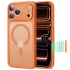 iPhone 17 Pro Frosted Orange ESR Classic Hybrid HaloLock tok