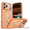 iPhone 17 Pro Frosted Orange ESR Classic Hybrid HaloLock Kickstand tok