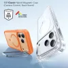 iPhone 17 Pro Frosted Orange ESR Classic Hybrid HaloLock Kickstand tok-4894240291641 2 kép