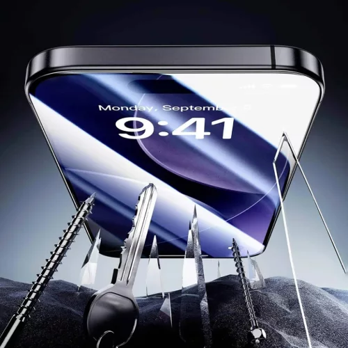 iPhone 16 Pro / iPhone 17 ESR Armorite Screen Protector UltraFit (2 db-4894240288061 5 kép