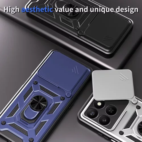 Honor X5c Plus Techsuit - CamShield Series - Blue tok-5949419347014 4 kép