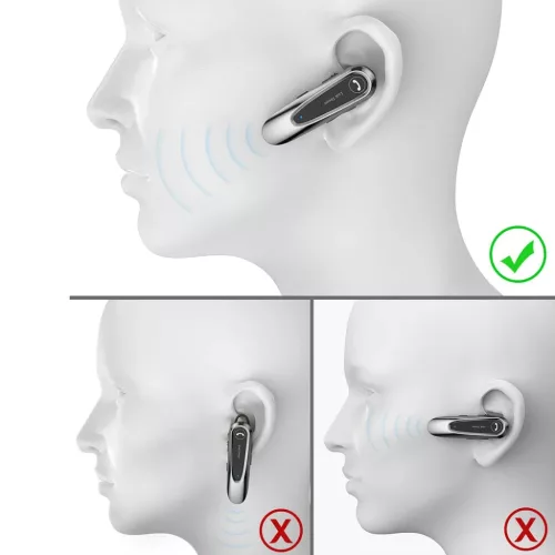 Premium Bluetooth Headset Techsuit (THB54) - Bluetooth, dupla mikrofon-5949419347090 2 kép
