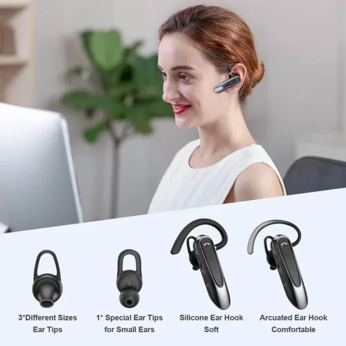Premium Bluetooth Headset Techsuit (THB54) - Bluetooth, dupla mikrofon-5949419347090 5 kép