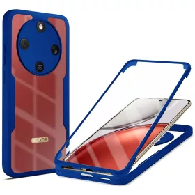   Honor Magic8 Lite Kék Techsuit - ColorVerse 360 Series + Képernyővédő tok