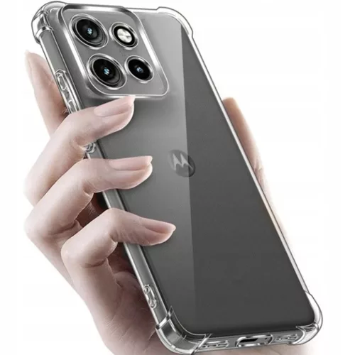 Motorola Edge 70 Techsuit - Shockproof Clear Silicone - Átlátszó to-5949419347311 4 kép