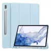 Samsung Galaxy Tab S11 Ultra / Tab S12 Ultra Sky Blue Techsuit - Flex Trifold (with Pencil Holder) tok