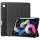 Samsung Galaxy Tab A11 / A9 Fekete Techsuit - Flex Trifold (Pencil Holderrel). tok
