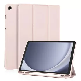   Samsung Galaxy Tab A11 / A9 Rózsaszín Techsuit - Flex Trifold (Ceruzatartóval) tok
