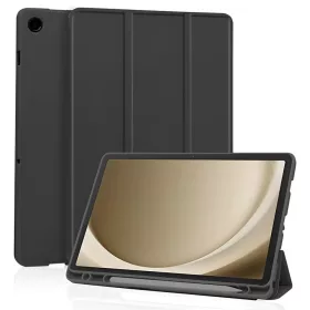   Samsung Galaxy Tab A11 Plus / A9 Plus Techsuit Flex Trifold (Pencil tartóval) - Fekete tok