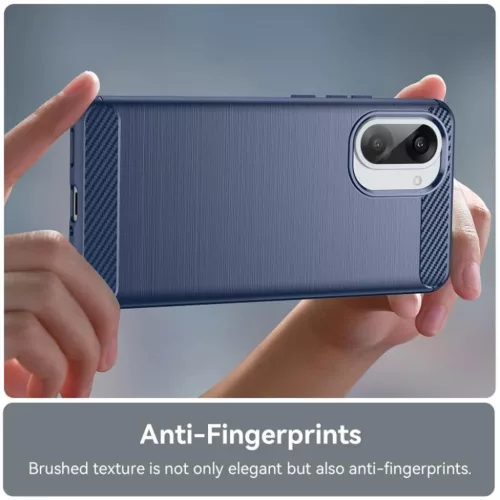 Honor X5c Plus Kék Techsuit - Carbon Silicone tok-5949419347854 4 kép