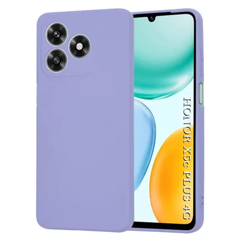 Honor X5c Plus Techsuit SoftFlex Light Purple tok-5949419347809 1 kép