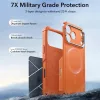 iPhone 17 Pro ESR Cyber Armor Kickstand Narancssárga tok-4894240291696 3 kép