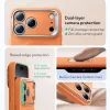 iPhone 17 Pro Max Orange ESR Cloud Soft HaloLock Kickstand tok-4894240291719 5 kép