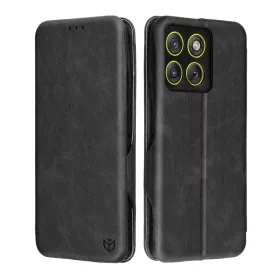 Motorola Edge 70 Techsuit Safe Wallet Plus - Fekete tok