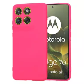 Motorola Edge 70 Hot Pink Techsuit SoftFlex tok
