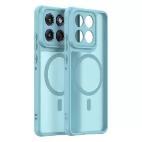   Motorola Edge 70 HaloFrost II MagSafe Techsuit - Menta Zöld. tok