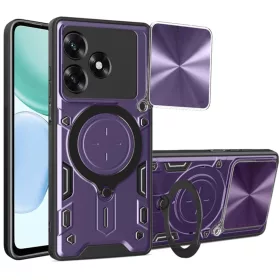 Honor X5c Plus Techsuit CamGuard Pro Lila tok