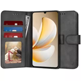 Realme Note 70T Techsuit - Diary Book - Fekete tok