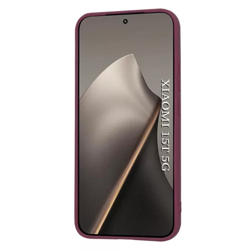 Xiaomi 15T Techsuit SoftFlex Szilva Vörös tok-5949419349155 2 kép