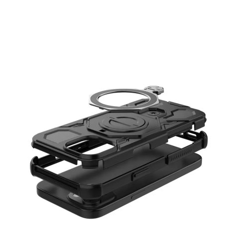 Xiaomi 15T Pro Fehér Átlátszó Techsuit Carbon Shield PRO tok-5949419348912 3 kép