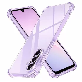   Samsung Galaxy A37 5G Techsuit Shockproof Átlátszó Szilikon tok - Átlátszó