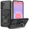 Samsung Galaxy A37 5G Techsuit - CamShield Series - Fekete tok