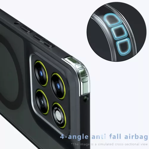 Motorola Edge 70 Techsuit - PureFrost MagSafe - Fagyos Fekete tok-5949419349506 4 kép
