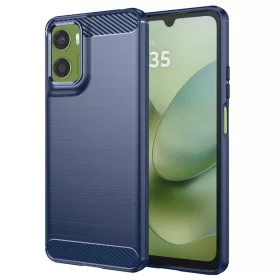   Motorola Moto G06 / Moto G06 Power Kék Techsuit - Carbon Silicone tok