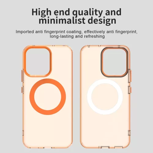Oppo Reno14 CandyCase MagSafe Techsuit - Narancssárga tok-5949419349322 3 kép