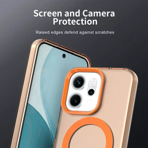 Oppo Reno14 CandyCase MagSafe Techsuit - Narancssárga tok-5949419349322 5 kép
