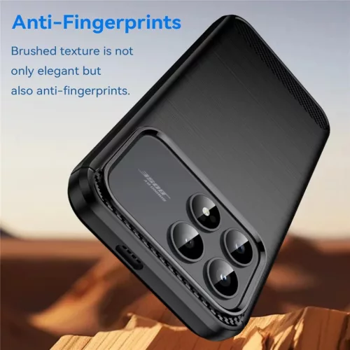 Xiaomi Poco F8 Pro Techsuit - Carbon Silicone - Fekete tok-5949419350502 5 kép