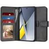  Xiaomi Poco F8 Pro Fekete Techsuit Diary fliptok