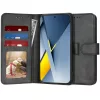 Xiaomi Poco F8 Ultra Techsuit - Diary Book - Fekete tok